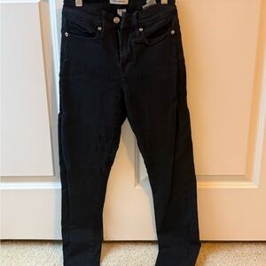 Good American Women's Black Skinny Jean